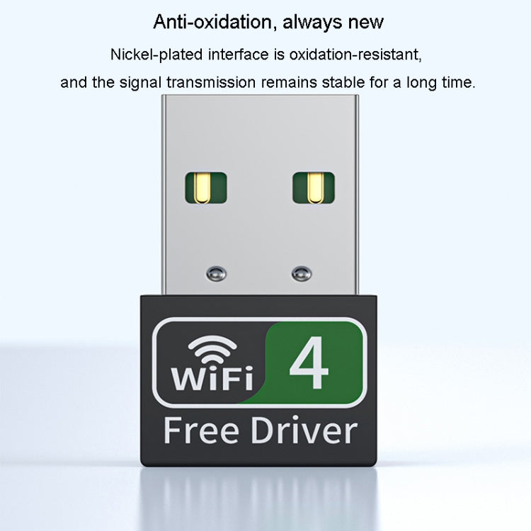 Trasmettitore ricevitore WiFi USB esterno per computer con scheda di rete wireless dual-band 2.4G/5G, 150M, 600M