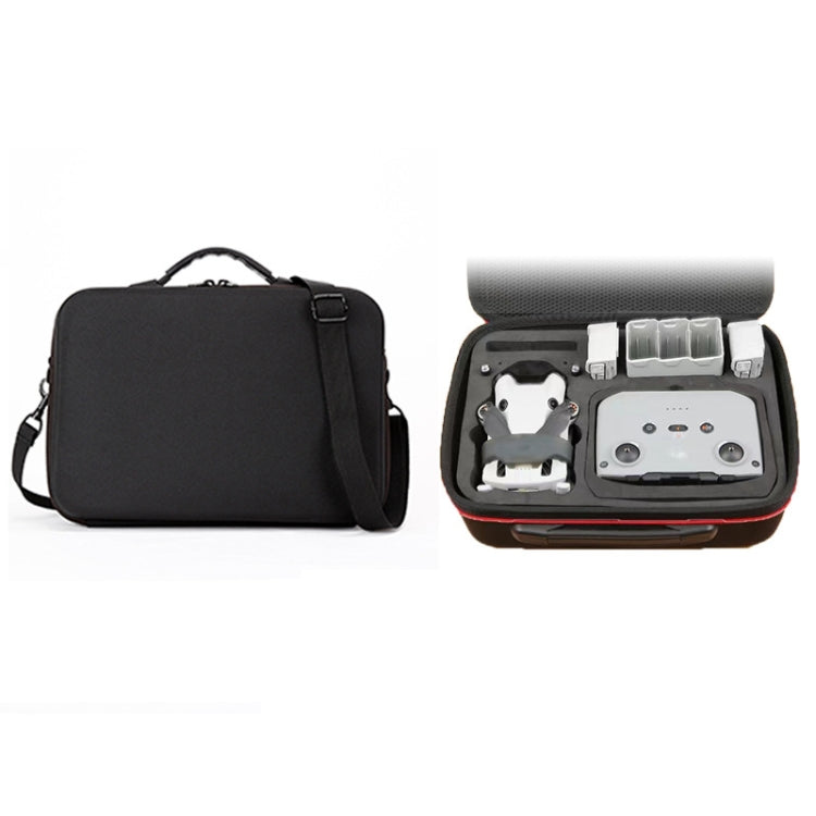 Per borsa a tracolla con telecomando DJI Mini 4 Pro / RC2, pratico pacchetto a tracolla, PU Leather, Nylon