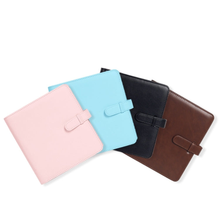 Per Polaroid Square 288 Photo Ticket Libro di archiviazione della carta bancaria, Pink, Blue, Black, Brown