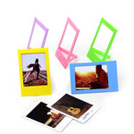 Per Polaroid Mini12 Borsa per fotocamera con cornice per foto 7 in 1 per album fotografico, Green, White, Blue, Pink, Purple