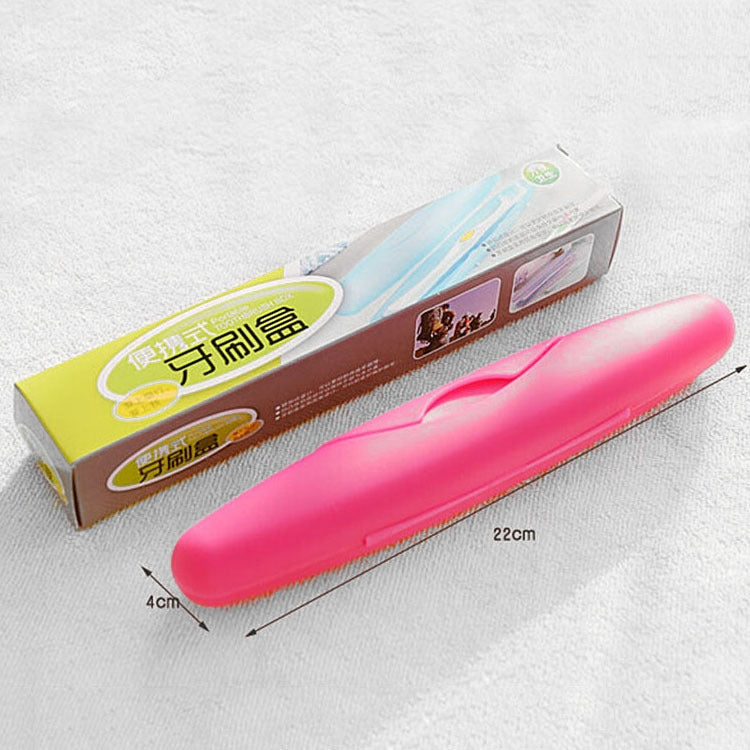 Custodia per spazzolino da denti sigillata con scatola per spazzolino da viaggio portatile con coperchio e serratura