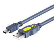 Cavo di collegamento JINGHUA da USB 2.0 a T-Port Cavo per disco rigido dati MINI 5 pin, 1.2m, 1.5m, 3m