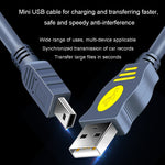 Cavo di collegamento JINGHUA da USB 2.0 a T-Port Cavo per disco rigido dati MINI 5 pin, 1.2m, 1.5m, 3m