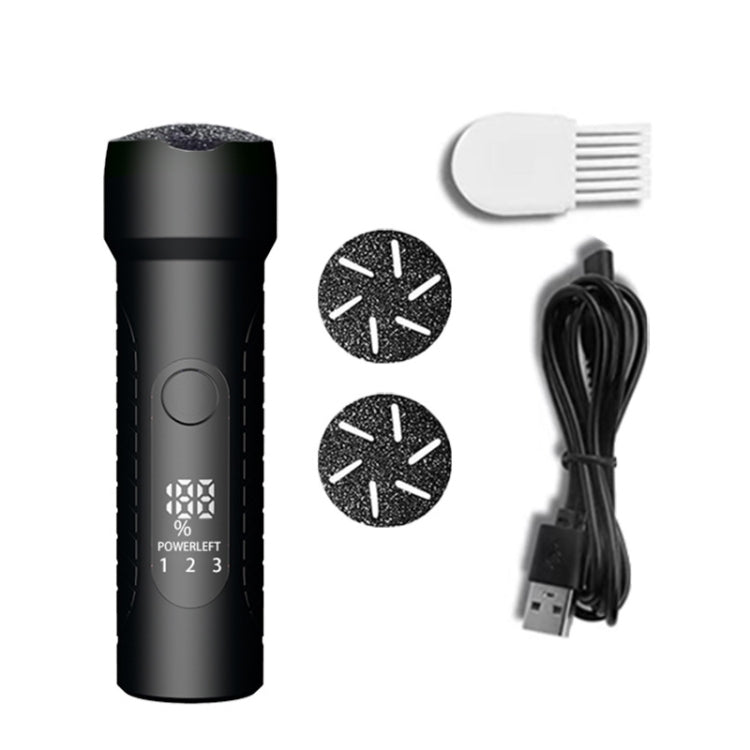 Kit per pedicure elettrico per piedi, rimozione calli piedi impermeabili, White, Kit 1 White, Kit 2  White, Matte Black, Kit 1 Black, Kit 2  Black