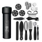 Kit per pedicure elettrico per piedi, rimozione calli piedi impermeabili, White, Kit 1 White, Kit 2  White, Matte Black, Kit 1 Black, Kit 2  Black