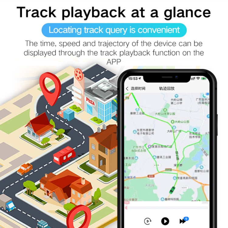 Localizzatore GPS impermeabile per auto e moto 2G, PG10WiFi