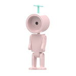 Lampada da scrivania con ornamenti per blocchi da costruzione da tavolo, luce notturna magnetica a LED mini astronauta, Round White, Round Pink, Round Blue, Round Green, Square White, Square Pink, Square Blue, Square Green