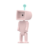 Lampada da scrivania con ornamenti per blocchi da costruzione da tavolo, luce notturna magnetica a LED mini astronauta, Round White, Round Pink, Round Blue, Round Green, Square White, Square Pink, Square Blue, Square Green