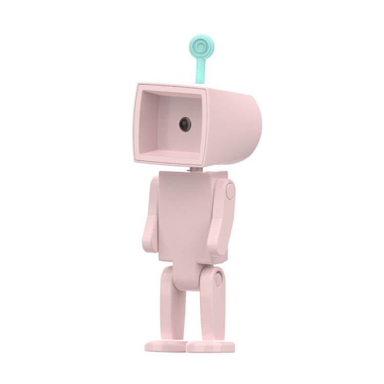 Lampada da scrivania con ornamenti per blocchi da costruzione da tavolo, luce notturna magnetica a LED mini astronauta, Round White, Round Pink, Round Blue, Round Green, Square White, Square Pink, Square Blue, Square Green