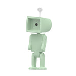 Lampada da scrivania con ornamenti per blocchi da costruzione da tavolo, luce notturna magnetica a LED mini astronauta, Round White, Round Pink, Round Blue, Round Green, Square White, Square Pink, Square Blue, Square Green