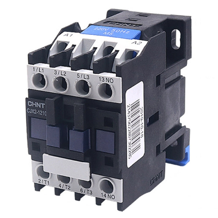 Contattore CA monofase multiuso con contatti in lega d'argento da 220 V, CHNT CJX2-0910 9A, CHNT CJX2-0901 9A, CHNT CJX2-1210 12A, CHNT CJX2-1201 12A, CHNT CJX2-1810 18A, CHNT CJX2-1801 18A, CHNT CJX2-2510 25A, CHNT CJX2-2501 25A, CHNT CJX2-3210 32A���...