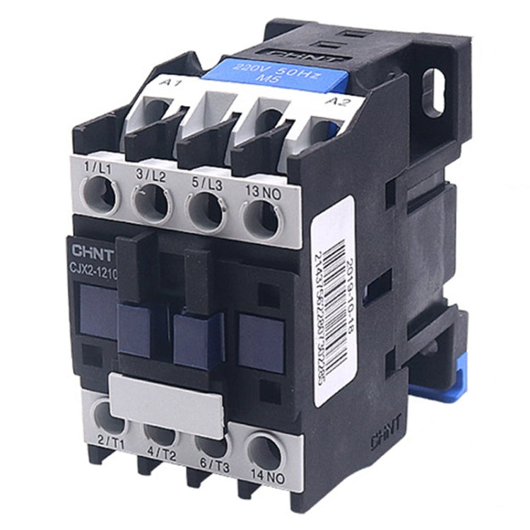 Contattore CA monofase multiuso con contatti in lega d'argento da 220 V, CHNT CJX2-0910 9A, CHNT CJX2-0901 9A, CHNT CJX2-1210 12A, CHNT CJX2-1201 12A, CHNT CJX2-1810 18A, CHNT CJX2-1801 18A, CHNT CJX2-2510 25A, CHNT CJX2-2501 25A, CHNT CJX2-3210 32A���...