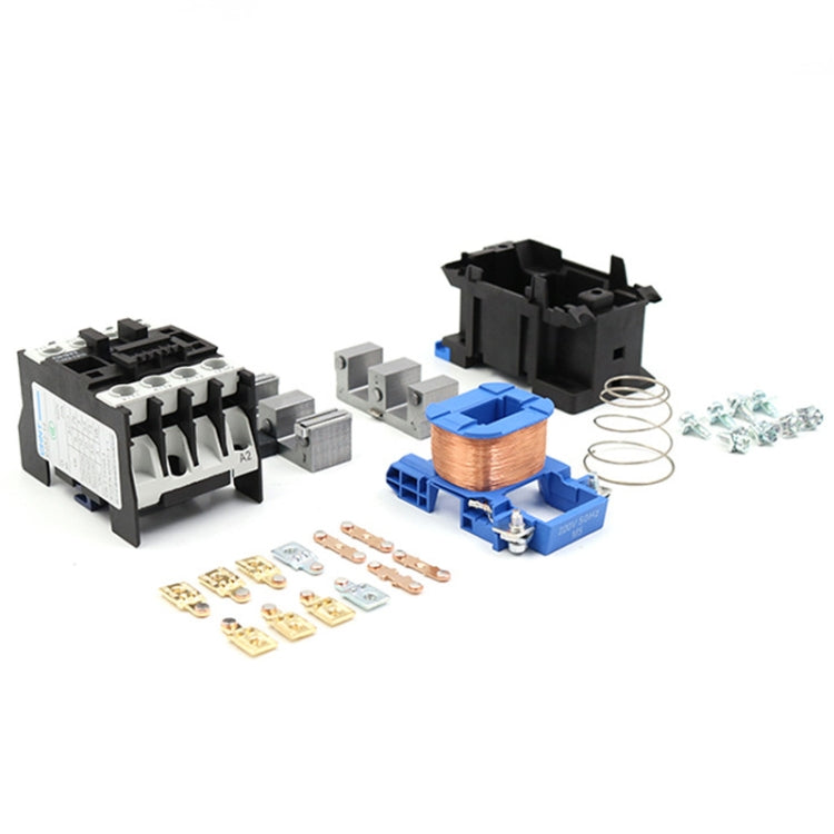 Contattore CA monofase multiuso con contatti in lega d'argento da 220 V, CHNT CJX2-0910 9A, CHNT CJX2-0901 9A, CHNT CJX2-1210 12A, CHNT CJX2-1201 12A, CHNT CJX2-1810 18A, CHNT CJX2-1801 18A, CHNT CJX2-2510 25A, CHNT CJX2-2501 25A, CHNT CJX2-3210 32A���...