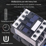 Contattore CA monofase 220V con contatti in lega d'argento