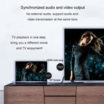 Connettore audio video adattatore JINGHUA DP maschio a HDMI femmina, 1080P Universal Version, 4K Universal Version
