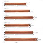 Home Mattarello in legno Mattarello antiaderente in legno di sandalo rosso, 25x3cm, 30x3cm, 40x3cm, 30x3.6cm, 40x3.6cm, 50x3.6cm