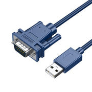 JINGHUA Cavo seriale USB a RS232 Convertitore per computer con porta COM DB9 pin, 1.2m, 2m, 3m