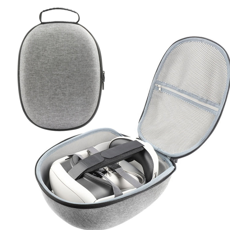 Per borsa portaoggetti Meta Quest 3 VR Borsa con custodia rigida in EVA, Grey