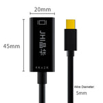 Il convertitore video JINGHUA Mini DP a HDMI HD supporta l'interfaccia Lightning 4K