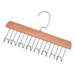 Appendiabiti in legno per gilet per lingerie, organizer per cravatte, stendibiancheria per uso domestico