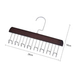 Appendiabiti in legno per gilet per lingerie, organizer per cravatte, stendibiancheria per uso domestico