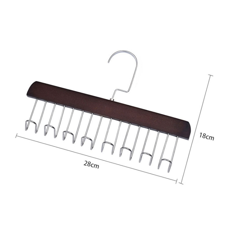 Appendiabiti in legno per gilet per lingerie, organizer per cravatte, stendibiancheria per uso domestico