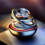 Ornamenti per aromaterapia per auto rotanti solari interstellari, Black, Red, Gold, Silver