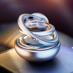 Ornamenti per aromaterapia per auto rotanti solari interstellari, Black, Red, Gold, Silver