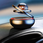 Ornamenti per aromaterapia per auto rotanti solari interstellari, Black, Red, Gold, Silver