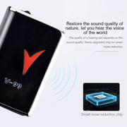 Auricolare con amplificatore audio per apparecchi acustici V99