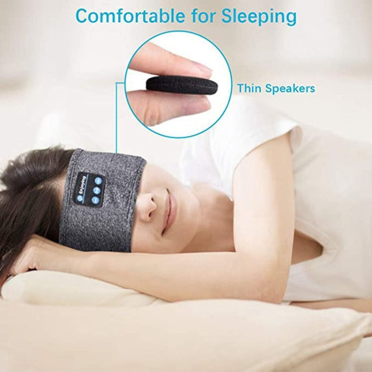 Fascia per bandana Bluetooth per dormire Fascia per musica sportiva wireless Maschera per gli occhi per musica per dormire incorporata