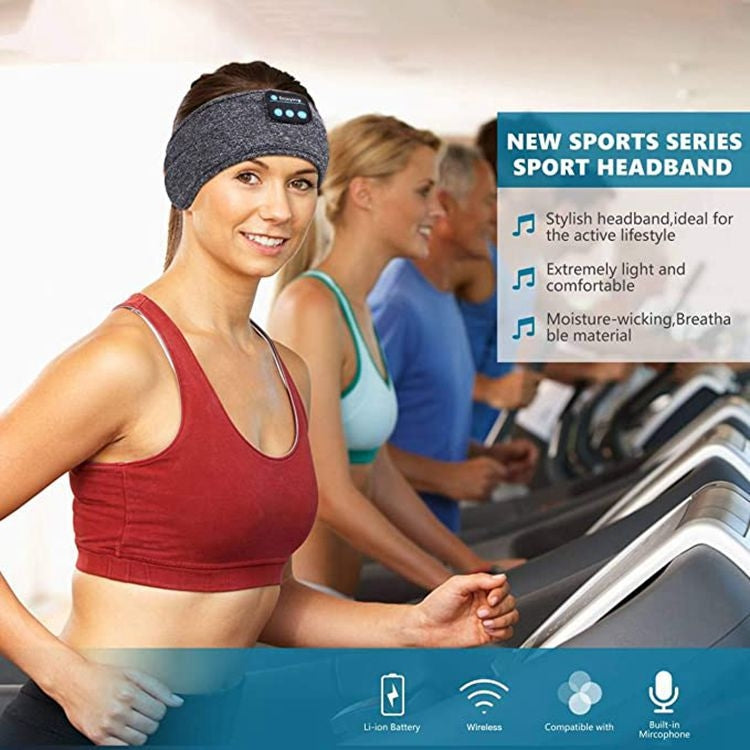 Fascia per bandana Bluetooth per dormire Fascia per musica sportiva wireless Maschera per gli occhi per musica per dormire incorporata