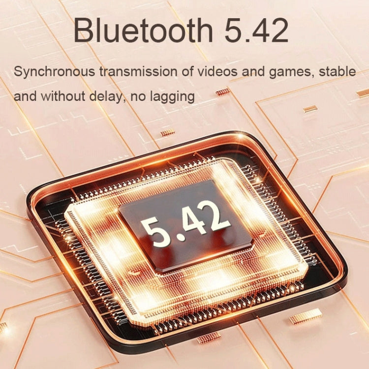 Auricolari Bluetooth JS511 con display LED e doppio microfono