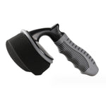 Durevole spazzola in spugna curva per ceratura di pneumatici per auto, Waxing Brush