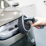 Durevole spazzola in spugna curva per ceratura di pneumatici per auto, Waxing Brush