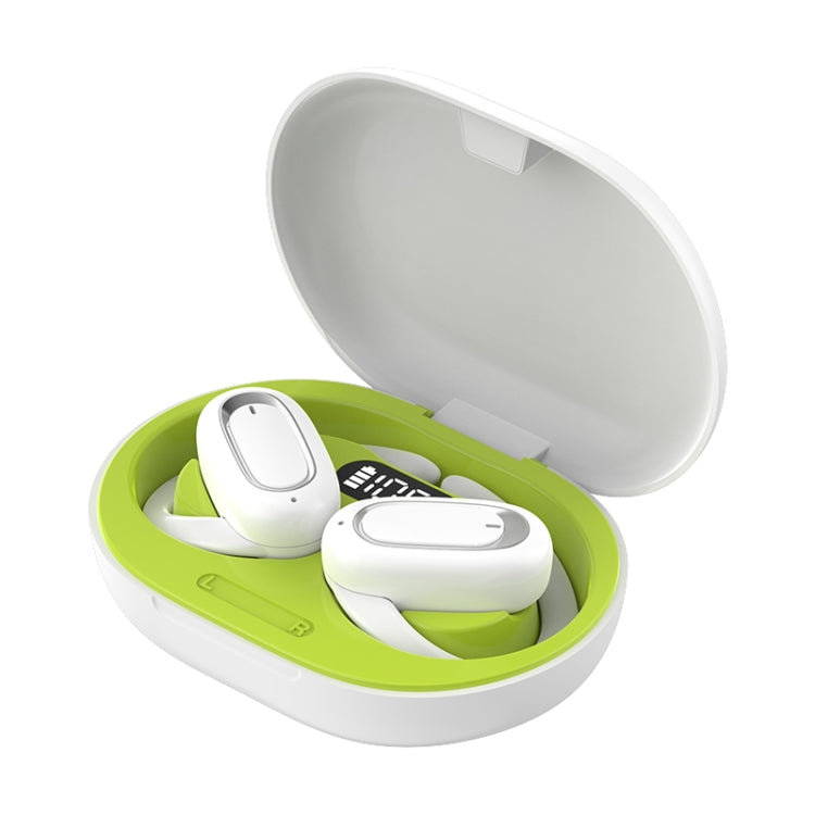 Auricolari Bluetooth 5.3 wireless con riduzione del rumore di chiamata con gancio per l'orecchio regolabile T35 OWS, Black, White, Blue