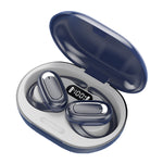 Auricolari Bluetooth 5.3 wireless con riduzione del rumore di chiamata con gancio per l'orecchio regolabile T35 OWS, Black, White, Blue