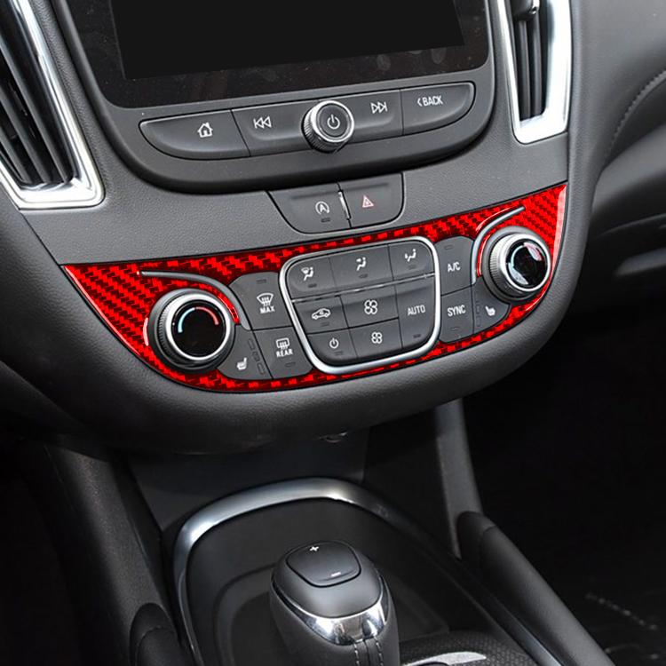 Adesivo per pannello pomello di controllo centrale guida a sinistra per Chevrolet Malibu 2016-2022 modello B
