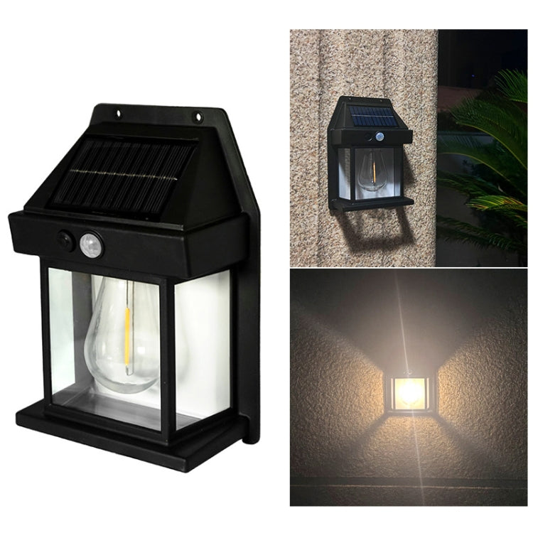 Lampada da parete solare per esterni con sensore di movimento