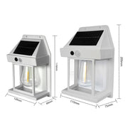 Lampada da parete solare per esterni con sensore di movimento