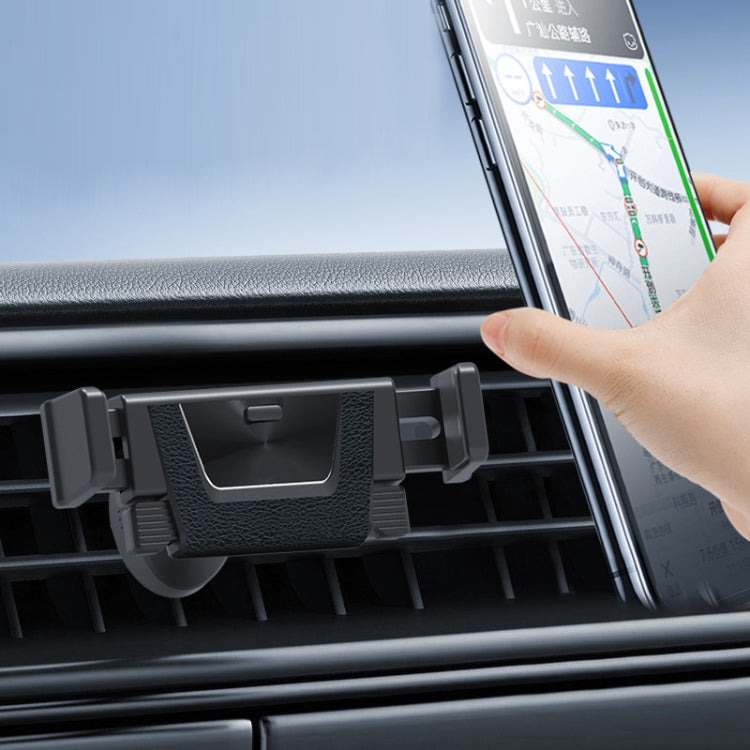 Staffa fissa per navigazione del telefono cellulare con presa d'aria per auto