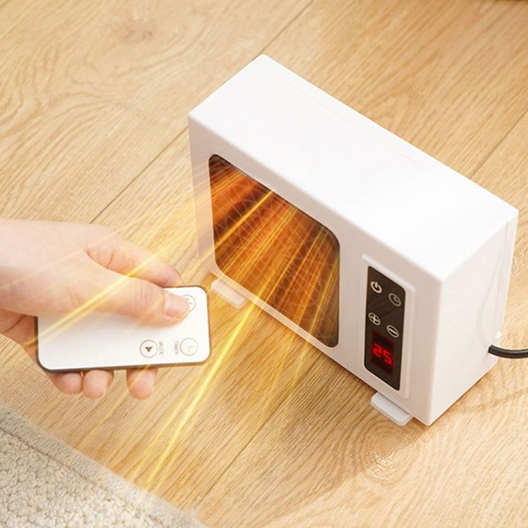 Riscaldatore elettrico da tavolo 600W PTC con telecomando