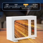 Riscaldatore elettrico da tavolo 600W PTC con telecomando