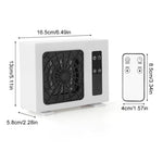 Riscaldatore elettrico da tavolo 600W PTC con telecomando