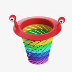 Filtro per lavello da cucina con scarico a pavimento universale Rainbow Monster a scomparsa