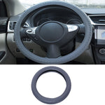 Custodia protettiva in silicone per auto, resistente all'usura, modello di pneumatico antiscivolo, custodia per impugnatura, For 36cm-40cm Diameter Steering Wheel