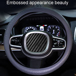 Custodia protettiva in silicone per auto, resistente all'usura, modello di pneumatico antiscivolo, custodia per impugnatura, For 36cm-40cm Diameter Steering Wheel