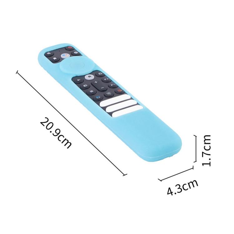 Custodia silicone per telecomando TCL RC902V 20,9x4,3x1,7cm