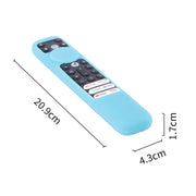 Per TCL RC902V Custodia protettiva per telecomando FMR1/FAR2/FMR4 Coperture antiurto in silicone universale, 20.9 x 4.3 x 1.7cm