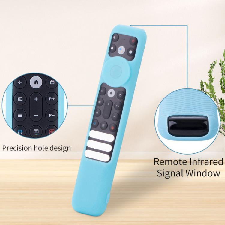 Custodia silicone per telecomando TCL RC902V 20,9x4,3x1,7cm